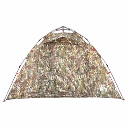 vidaXL Fishing Tent 4-Person Lightweight Camping Tent Camouflage Quick Release - Camouflage - Additional view 4