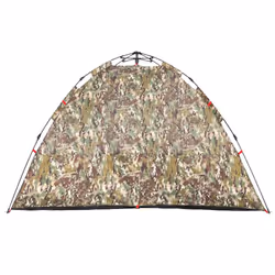 vidaXL Fishing Tent 4-Person Lightweight Camping Tent Camouflage Quick Release - Camouflage - Additional view 6