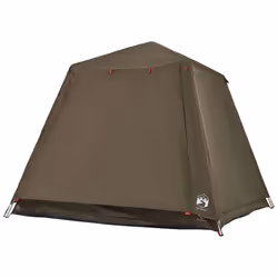 vidaXL Fishing Tent 4-Person Lightweight Camping Tent Camouflage Quick Release - Olive green - Additional view 4