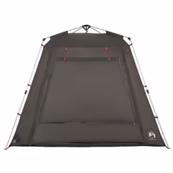 vidaXL Fishing Tent 4-Person Lightweight Camping Tent Camouflage Quick Release - Brown - Additional view 7