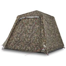 vidaXL Fishing Tent 4-Person Lightweight Camping Tent Camouflage Quick Release - Camouflage