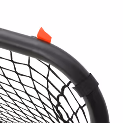 vidaXL Soccer Goal with Net Football Goal Net Soccer Net Red and Black Steel - Additional view 6