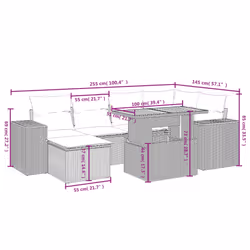 VidaXL 3272735 outdoor furniture set