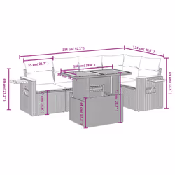 VidaXL 3273510 outdoor furniture set