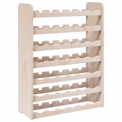 vidaXL Wine Rack with Top Board Wine Shelf Wine Bottle Holder Solid Wood Pine - 42 piece - Additional view 6