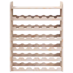 vidaXL Wine Rack with Top Board Wine Shelf Wine Bottle Holder Solid Wood Pine - 36 piece - Additional view 4