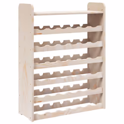 vidaXL Wine Rack with Top Board Wine Shelf Wine Bottle Holder Solid Wood Pine - 36 piece - Additional view 6
