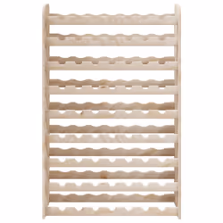 vidaXL Wine Rack with Top Board Wine Shelf Wine Bottle Holder Solid Wood Pine - 63 piece - Additional view 4