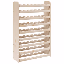 vidaXL Wine Rack with Top Board Wine Shelf Wine Bottle Holder Solid Wood Pine - 63 piece - Additional view 6