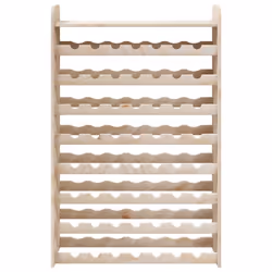 vidaXL Wine Rack with Top Board Wine Shelf Wine Bottle Holder Solid Wood Pine - 56 piece - Additional view 4
