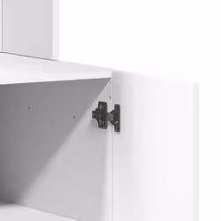 vidaXL Kitchen Cabinet Storage Cabinet Cupboard Unit White Engineered Wood - Additional view 7