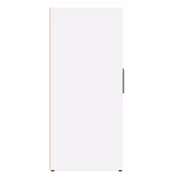 vidaXL Sideboards Cupboard Side Cabinet Highboard 2 pcs White Engineered Wood - Additional view 5