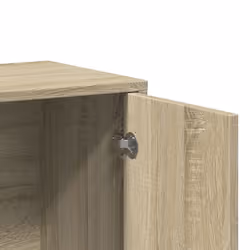 vidaXL Sideboards Cupboard Cabinet Highboard 2 pcs Sonoma Oak Engineered Wood - Additional view 7
