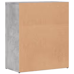 vidaXL Sideboards Storage Cupboard Cabinet 2 pcs Concrete Grey Engineered Wood - Additional view 6