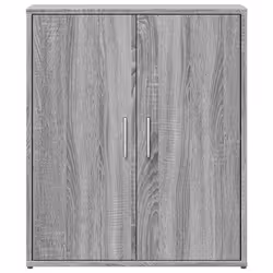 vidaXL Sideboards Cupboard Cabinet Highboard 2 pcs Grey Sonoma Engineered Wood - Additional view 4