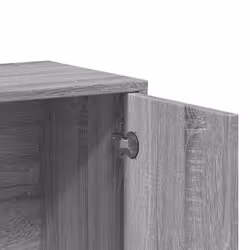 vidaXL Sideboards Cupboard Cabinet Highboard 2 pcs Grey Sonoma Engineered Wood - Additional view 7