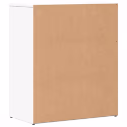 vidaXL Sideboards Cupboard Side Cabinet Highboard 2 pcs White Engineered Wood - Additional view 6