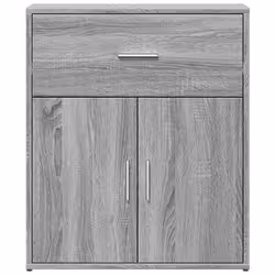 vidaXL Sideboards Cupboard Cabinet Highboard 2 pcs Grey Sonoma Engineered Wood - Additional view 4