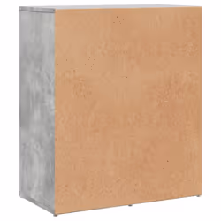 vidaXL Sideboards Cupboard Cabinet Highboard 2 pcs Smoked Oak Engineered Wood - concrete grey - Additional view 6