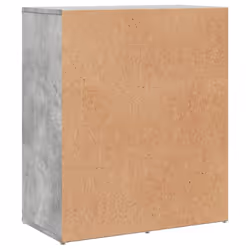 vidaXL Sideboards Cupboard Storage Cabinet 2 pcs Concrete Grey Engineered Wood - concrete grey - Additional view 6