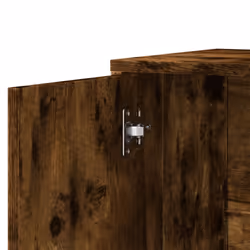 vidaXL Sideboards Cupboard Cabinet Highboard 2 pcs Smoked Oak Engineered Wood - Additional view 8