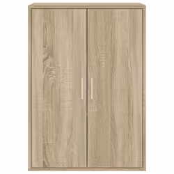 vidaXL Sideboards Cupboard Cabinet Highboard 2 pcs Sonoma Oak Engineered Wood - Additional view 4
