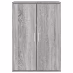 vidaXL Sideboards Cupboard Cabinet Highboard 2 pcs Grey Sonoma Engineered Wood - Additional view 4