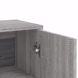 vidaXL Sideboards Cupboard Cabinet Highboard 2 pcs Grey Sonoma Engineered Wood - Additional view 7
