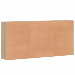 vidaXL Sideboards Cupboard Cabinet Highboard 3 pcs Sonoma Oak Engineered Wood - Additional view 5