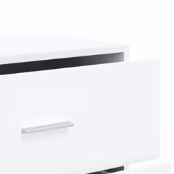 vidaXL Sideboards Cupboard Side Cabinet Highboard 2 pcs White Engineered Wood - Additional view 7