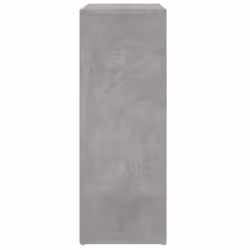 vidaXL Sideboards Storage Cupboard Cabinet 2 pcs Concrete Grey Engineered Wood - Additional view 5