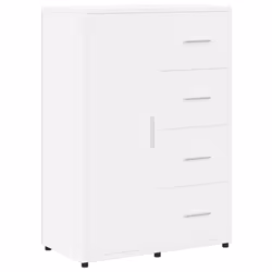 vidaXL Sideboards Cupboard Cabinet Highboard 2 pcs Grey Sonoma Engineered Wood - white - Additional view 5