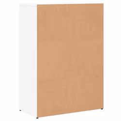 vidaXL Sideboards Cupboard Side Cabinet Highboard 2 pcs White Engineered Wood - Additional view 6