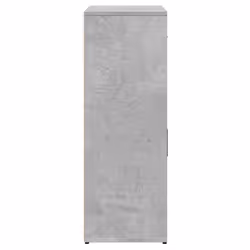 vidaXL Sideboards Storage Cupboard Cabinet 2 pcs Concrete Grey Engineered Wood - Additional view 5