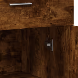 vidaXL Sideboards Cupboard Cabinet Highboard 2 pcs Smoked Oak Engineered Wood - Additional view 7