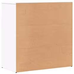 vidaXL Sideboards Cupboard Storage Cabinet 2 pcs Concrete Grey Engineered Wood - white - Additional view 6