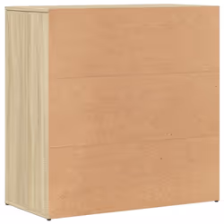 vidaXL Sideboards Cupboard Storage Cabinet 2 pcs Concrete Grey Engineered Wood - sonoma oak - Additional view 6