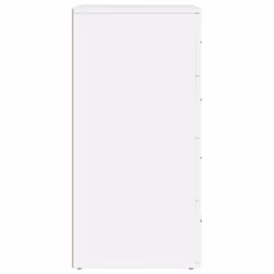 vidaXL Sideboards Cupboard Side Cabinet Highboard 2 pcs White Engineered Wood - Additional view 5