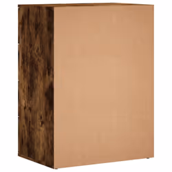 vidaXL Sideboards Cupboard Cabinet Highboard 2 pcs Brown Oak Engineered Wood - smoked oak - Additional view 6