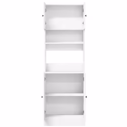 vidaXL Kitchen Cabinet Storage Unit Sideboard Tall Cupboard Engineered Wood - white, 60 x 50 x 180 cm - Additional view 7