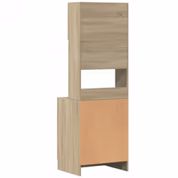 vidaXL Kitchen Cabinet Storage Unit Sideboard Tall Cupboard Engineered Wood - sonoma oak, 60 x 50 x 180 cm - Additional view 5