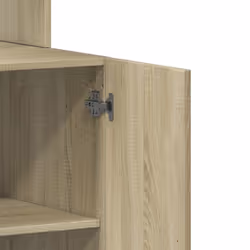 vidaXL Kitchen Cabinet Storage Unit Sideboard Tall Cupboard Engineered Wood - sonoma oak, 60 x 50 x 180 cm - Additional view 8