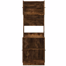 vidaXL Kitchen Cabinet Storage Unit Sideboard Tall Cupboard Engineered Wood - smoked oak, 60 x 50 x 180 cm - Additional view 7