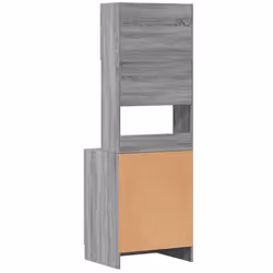 vidaXL Kitchen Cabinet Storage Unit Sideboard Tall Cupboard Engineered Wood - grey sonoma, 60 x 50 x 180 cm - Additional view 5