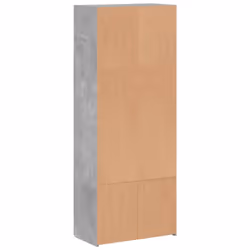 vidaXL Office Cabinet Filing Folder Organiser Storage Cabinet Engineered Wood - concrete grey - Additional view 5