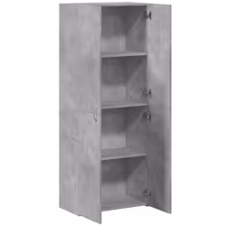 vidaXL Office Cabinet Filing Folder Organiser Storage Cabinet Engineered Wood - concrete grey - Additional view 6