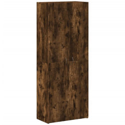 vidaXL Office Cabinet Filing Folder Organiser Storage Cabinet Engineered Wood - smoked oak