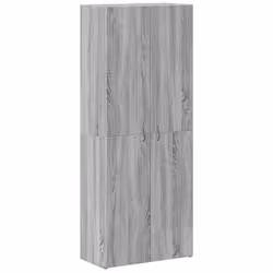 vidaXL Office Cabinet Filing Folder Organiser Storage Cabinet Engineered Wood - grey sonoma