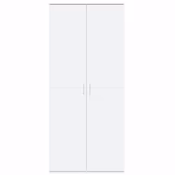 vidaXL Highboard Sideboard Side Cabinet Cupboard Brown Oak Engineered Wood - white