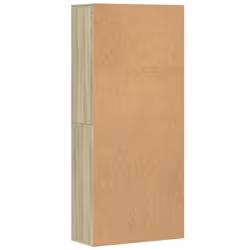 vidaXL Highboard Sideboard Side Cabinet Cupboard Brown Oak Engineered Wood - sonoma oak - Additional view 4